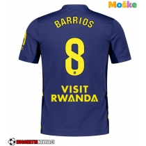 Moške Nogometnih dresov Atletico Madrid Pablo Barrios #8 Gostujoči 2025-26 Kratki rokavi